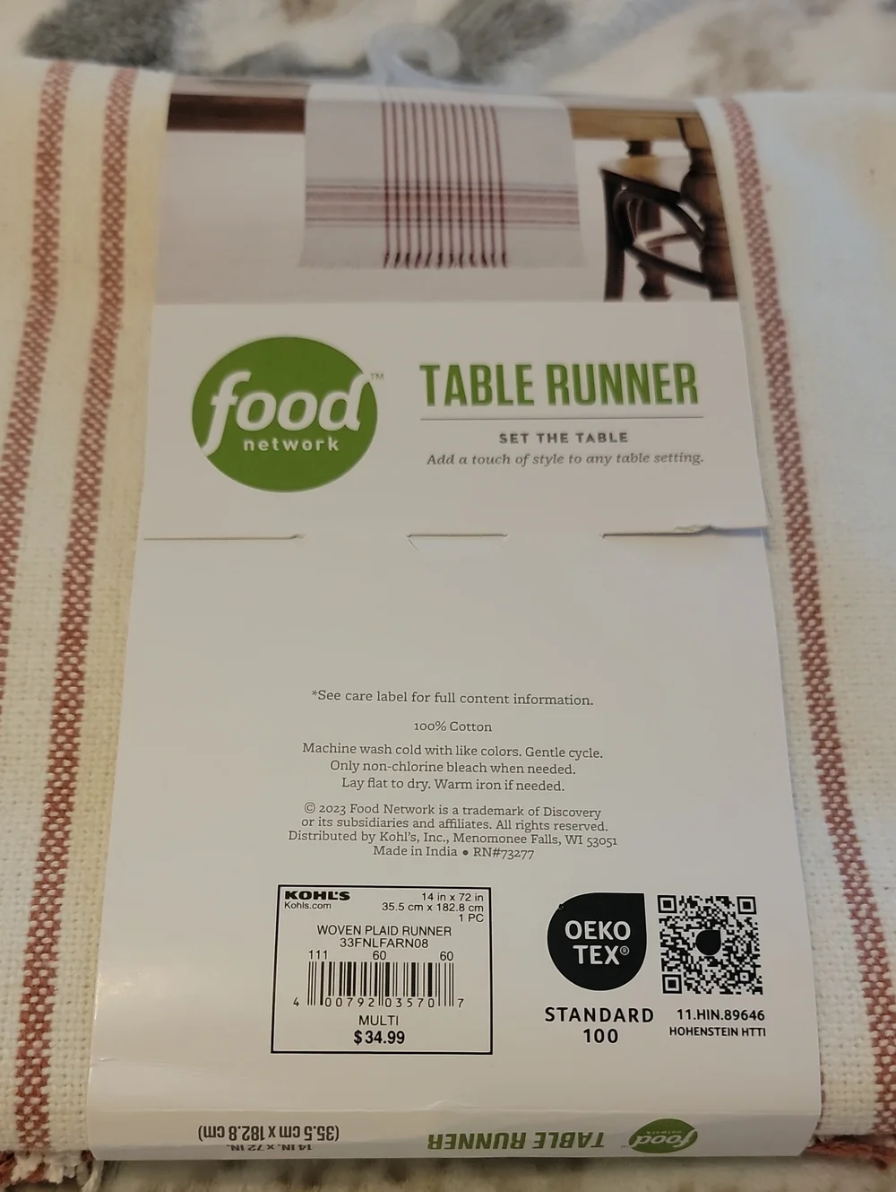 NWT Table Runner